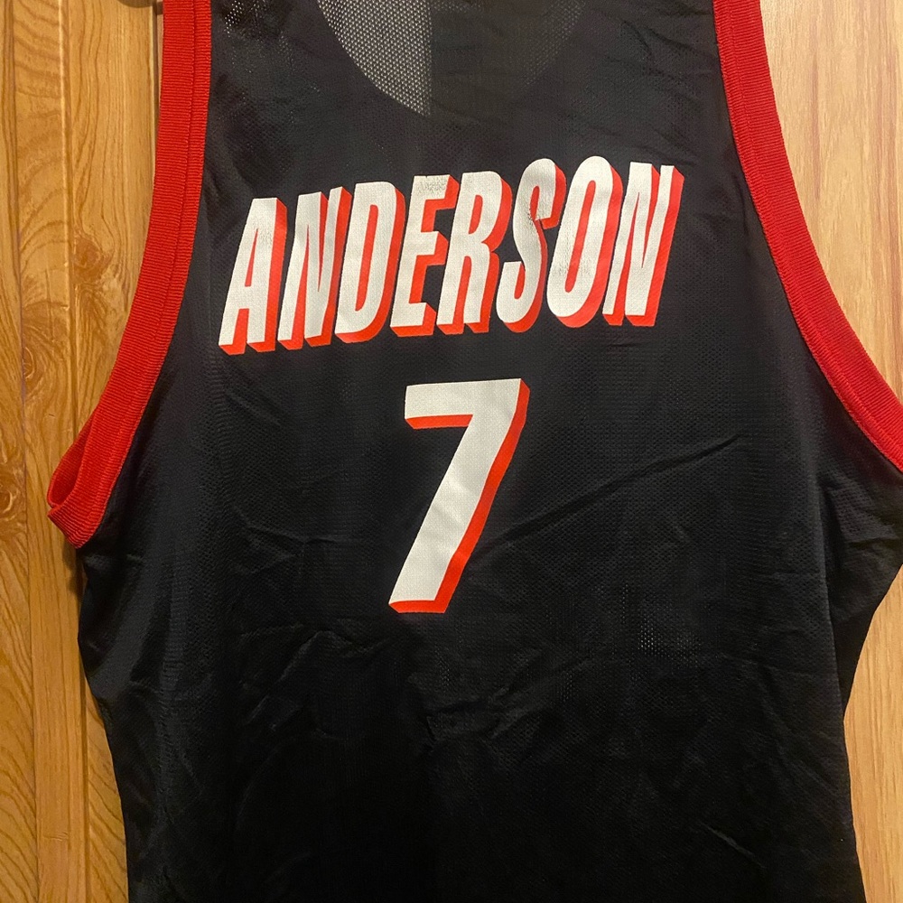 Men’s XL Kenny Anderson Portland Trail Blazers Jersey